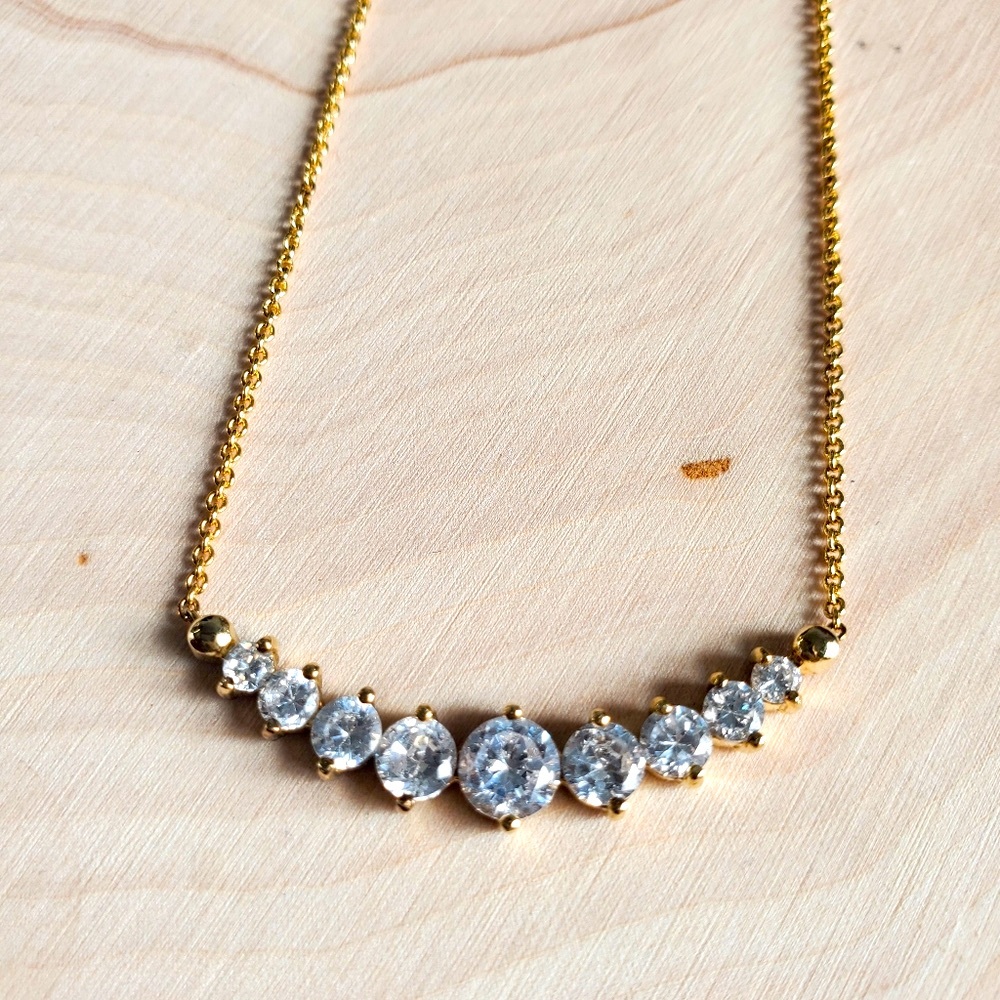 Sterling Silver 925 Graduated Necklace – Timeless Radiance